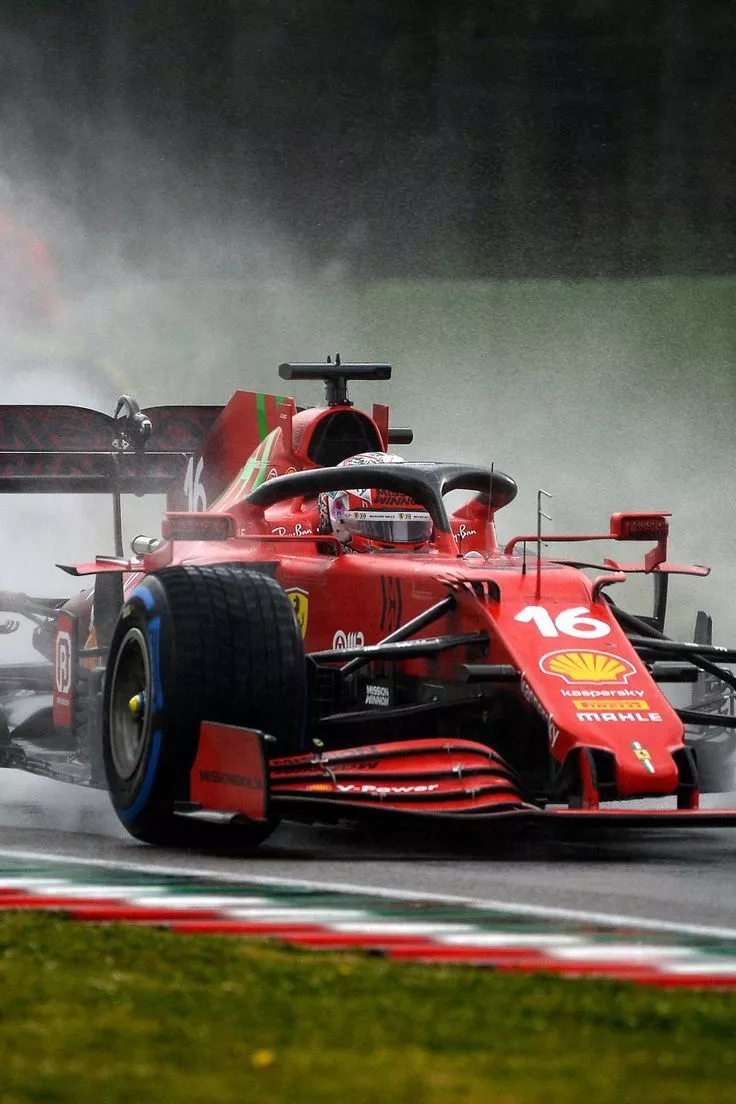 Charles Leclerc in the rain, Scuderia