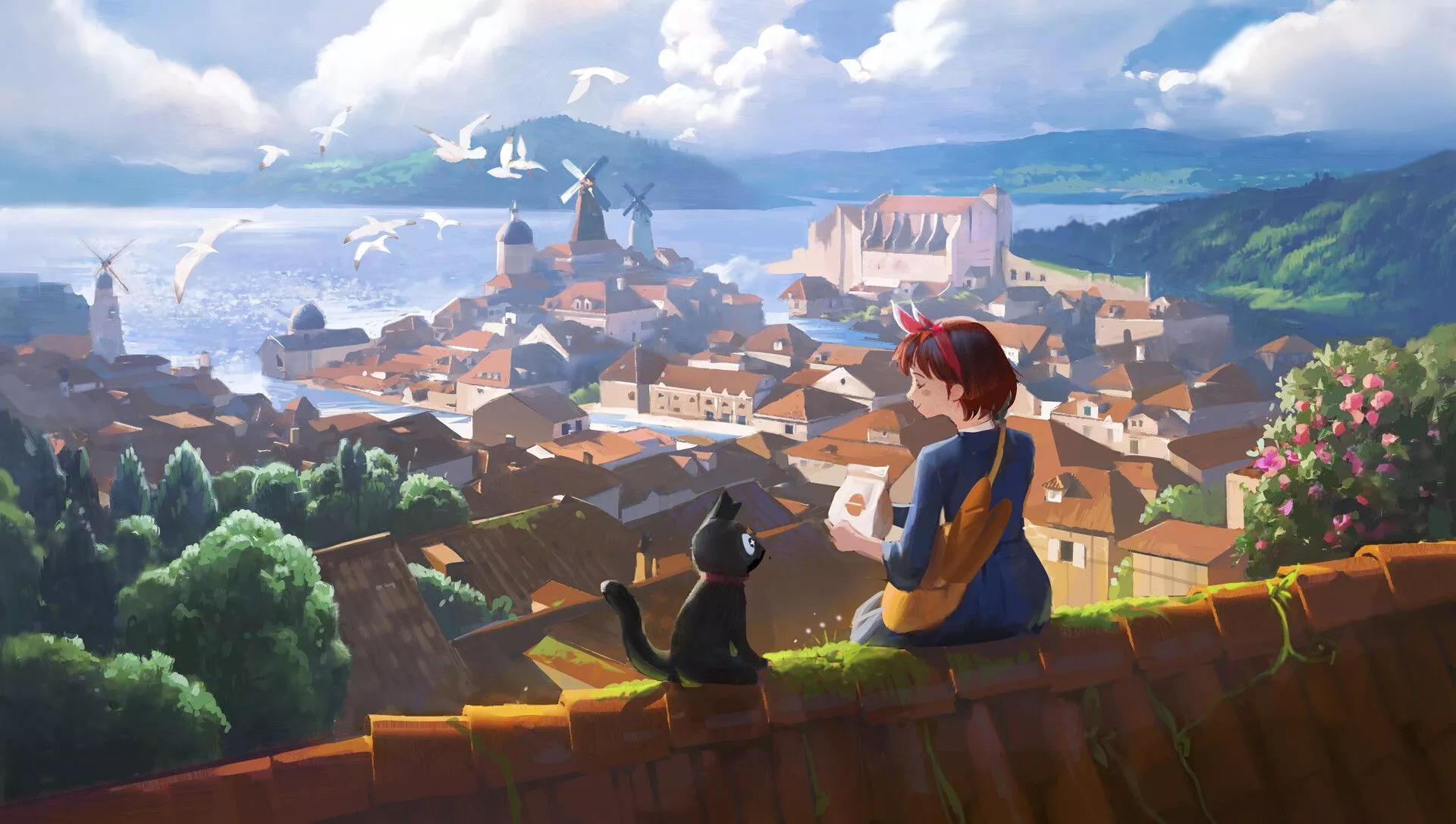 Delivery Service HD Wallpaper