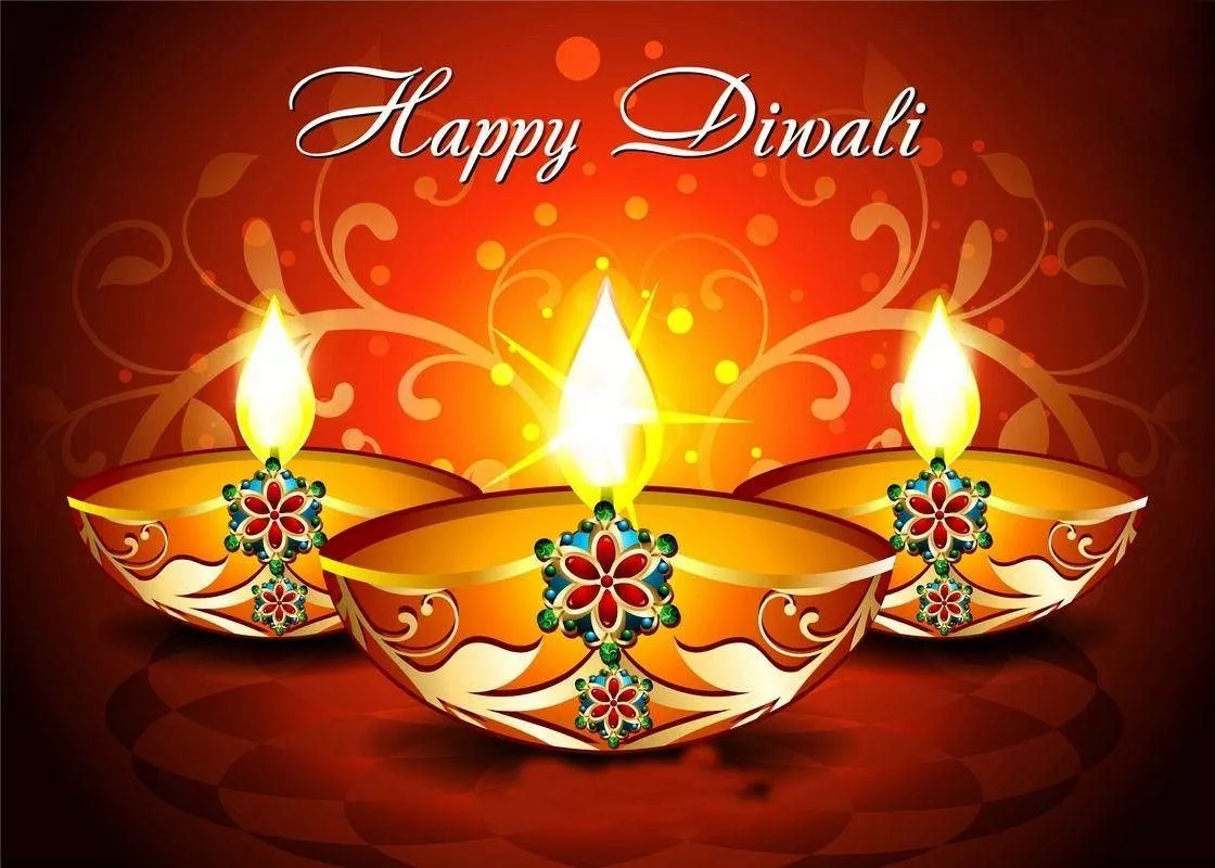 Happy Diwali Luxurious Oil Lamps