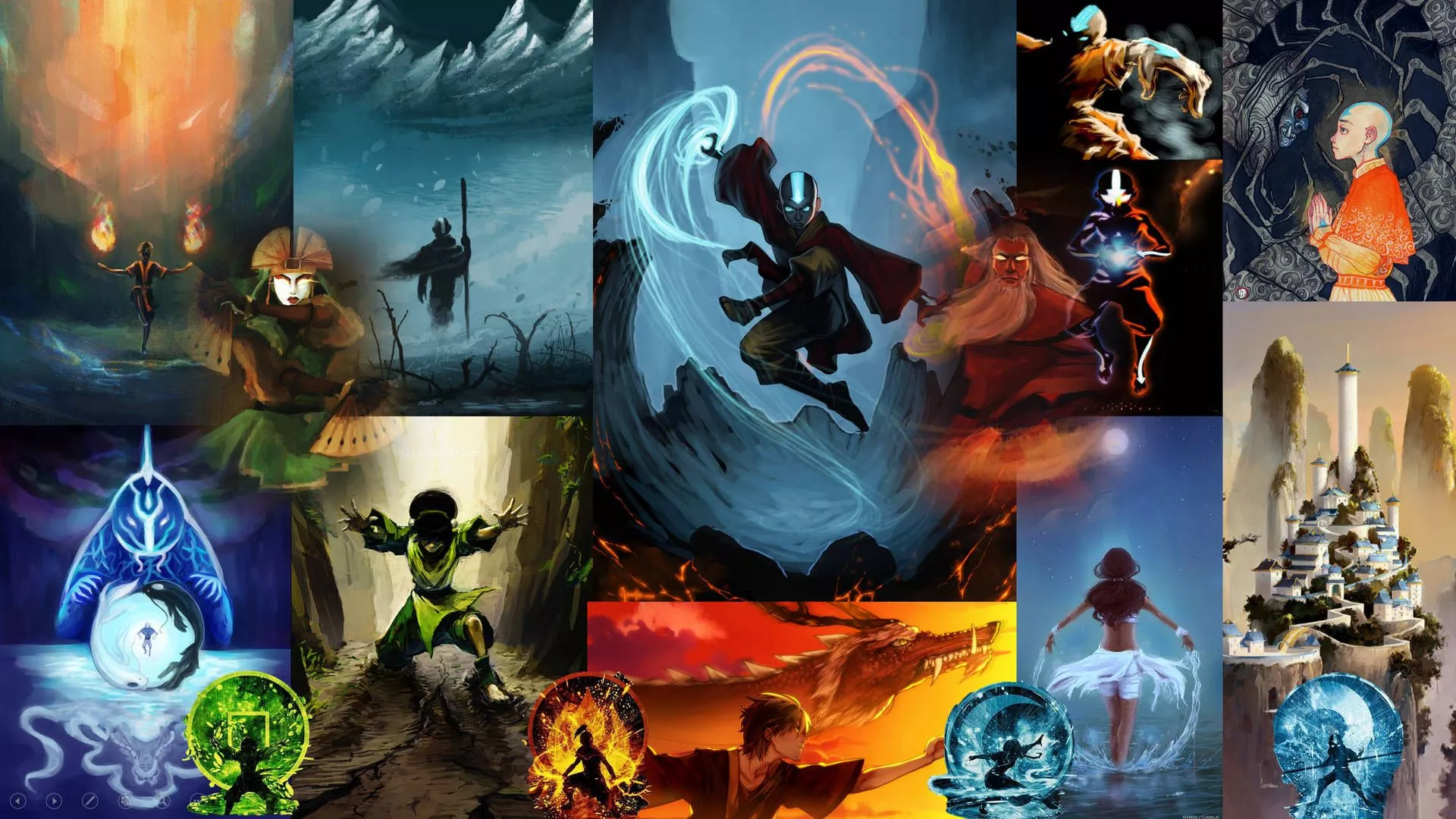 Download Firebending Masters Aang&Zuko