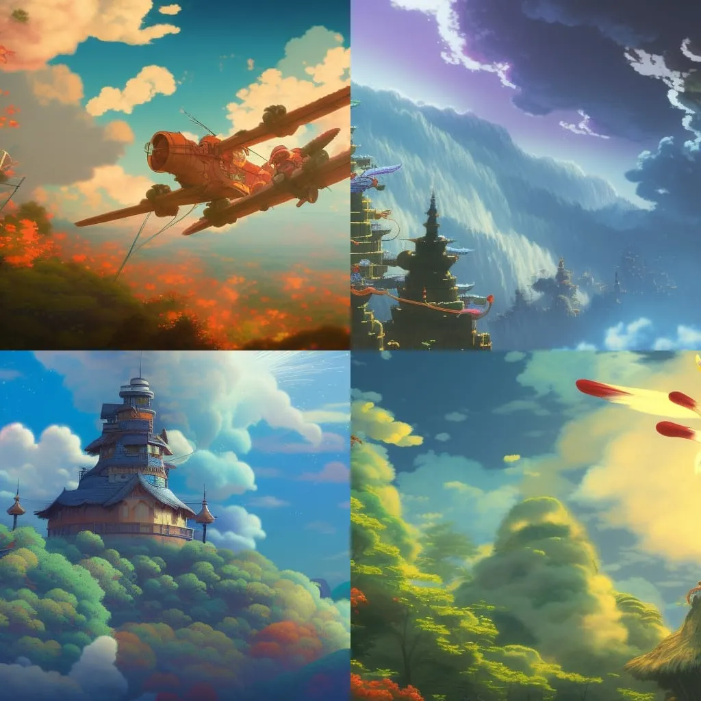 Studio Ghibli inspired Ghibli