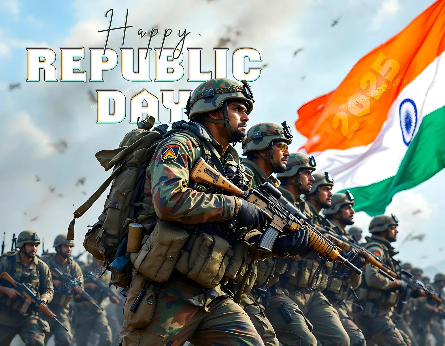 Happy Republic Day 2025, Brave Indian