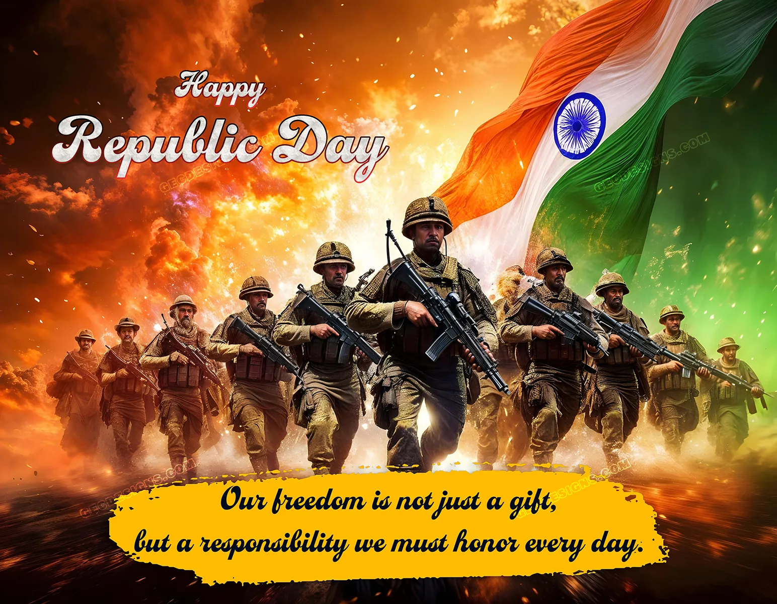 Happy Republic Day 2025, Indian Army