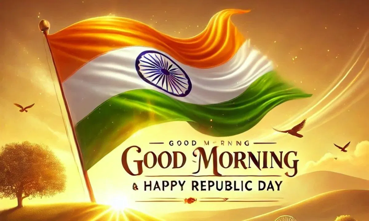 Good Morning Happy Republic Day 2025