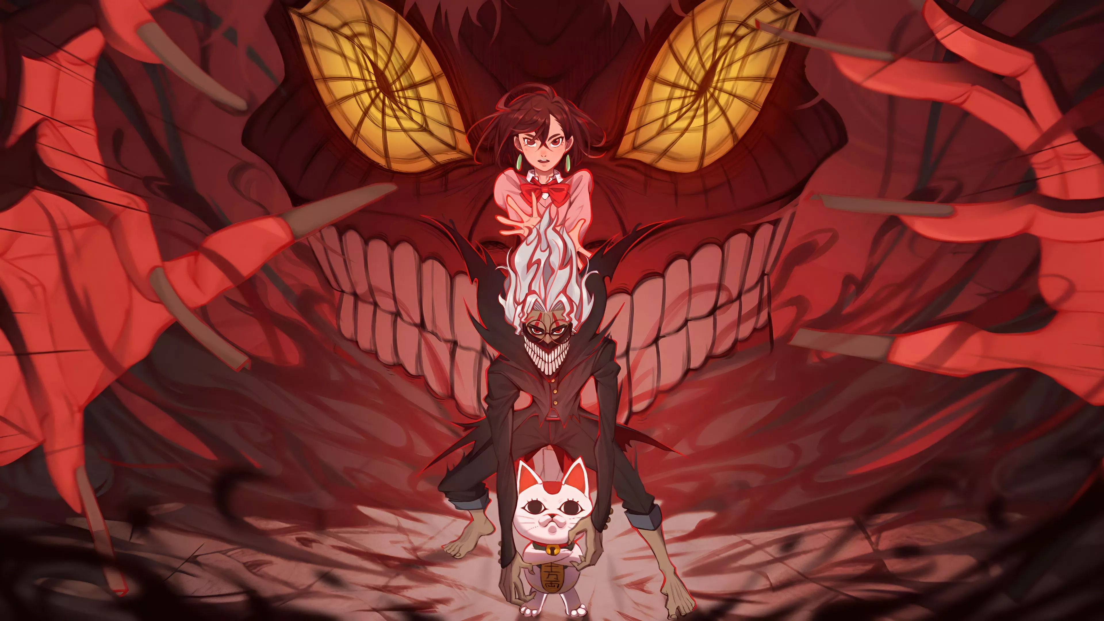 Download Dandadan 4k Ultra HD Wallpaper