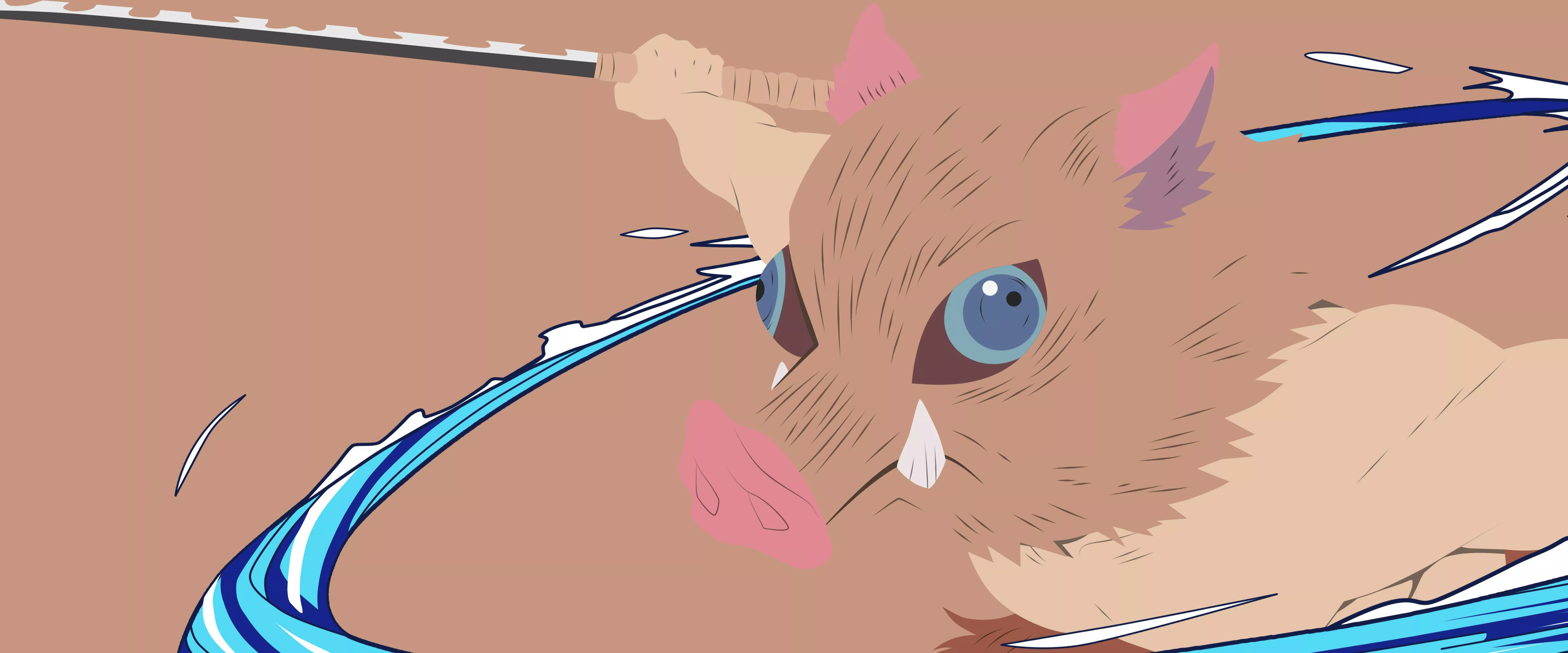 Inosuke Hashibira Kimetsu No Yaiba