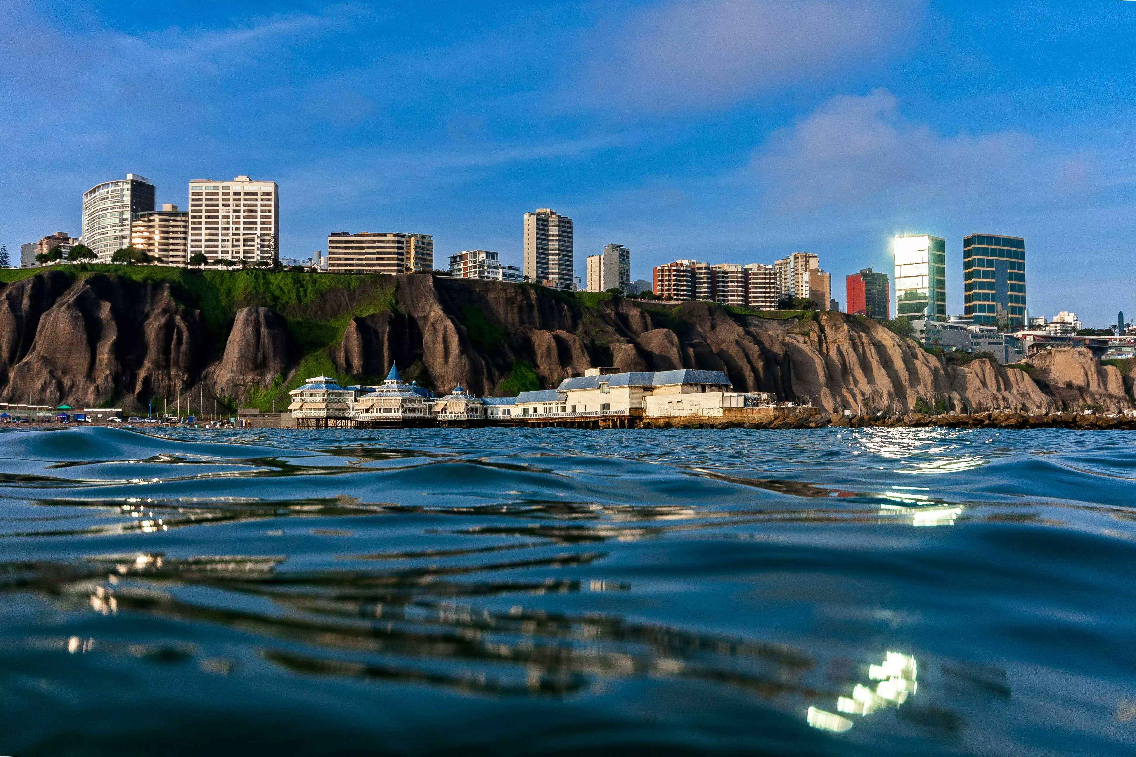 Apartment Buildings on the Cliffs