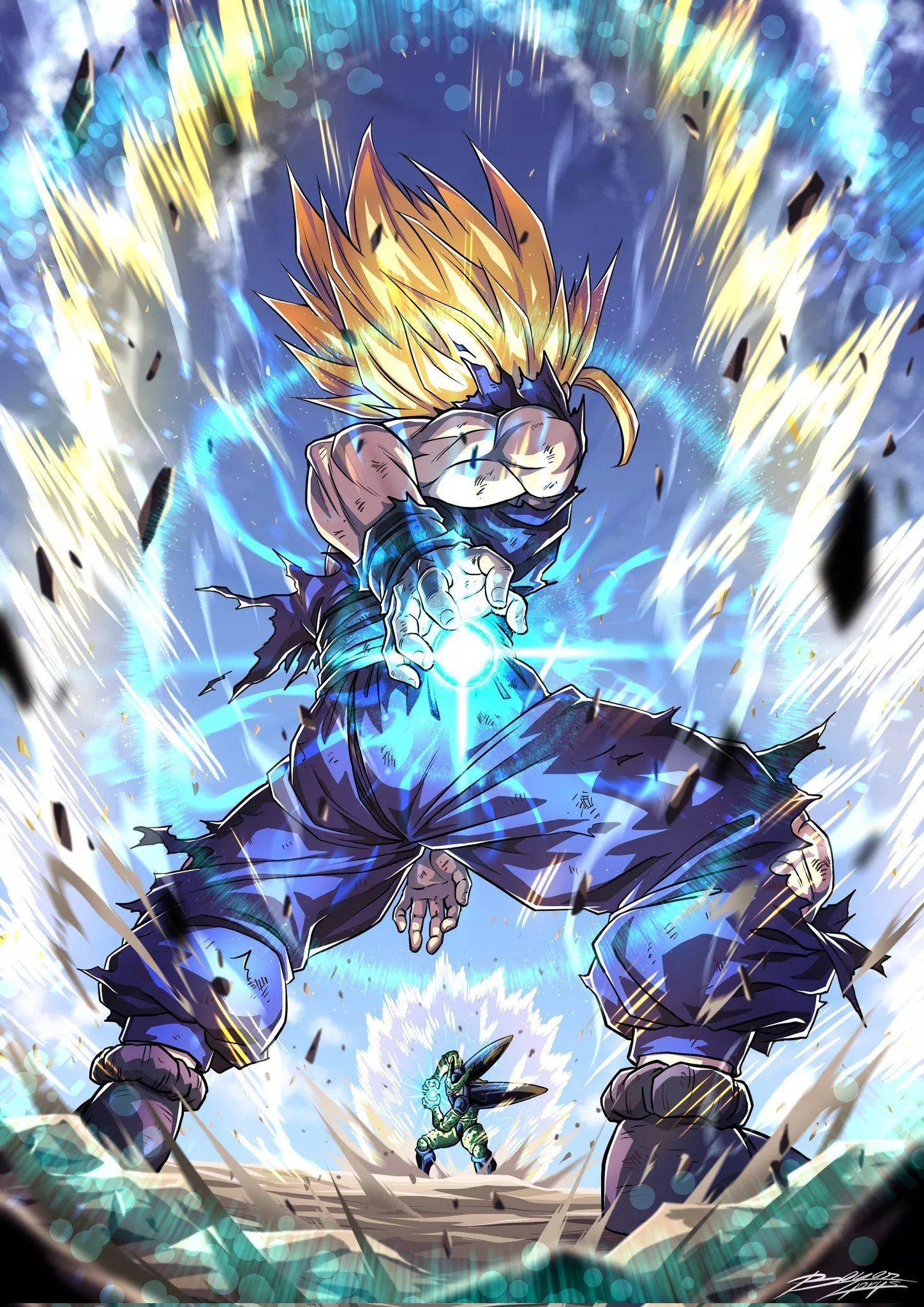 Best Gohan ideas. dragon ball z, dragon ball super, dragon ball art