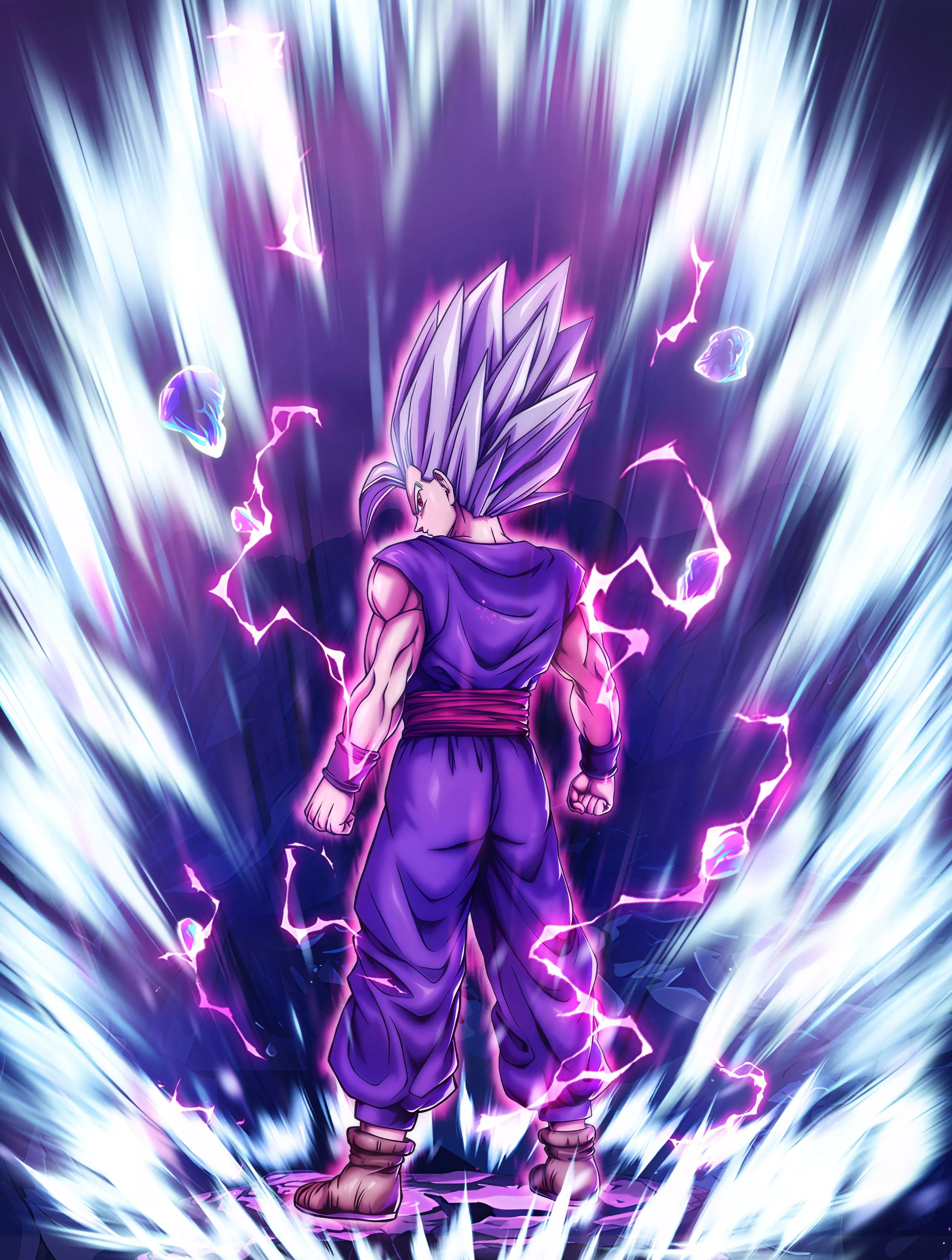 ULTRA YEL Beast Gohan 4K Art