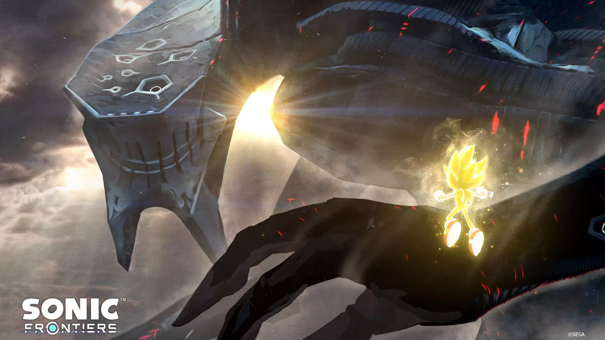 Sonic Frontiers Epic Encounter HD Wallpaper