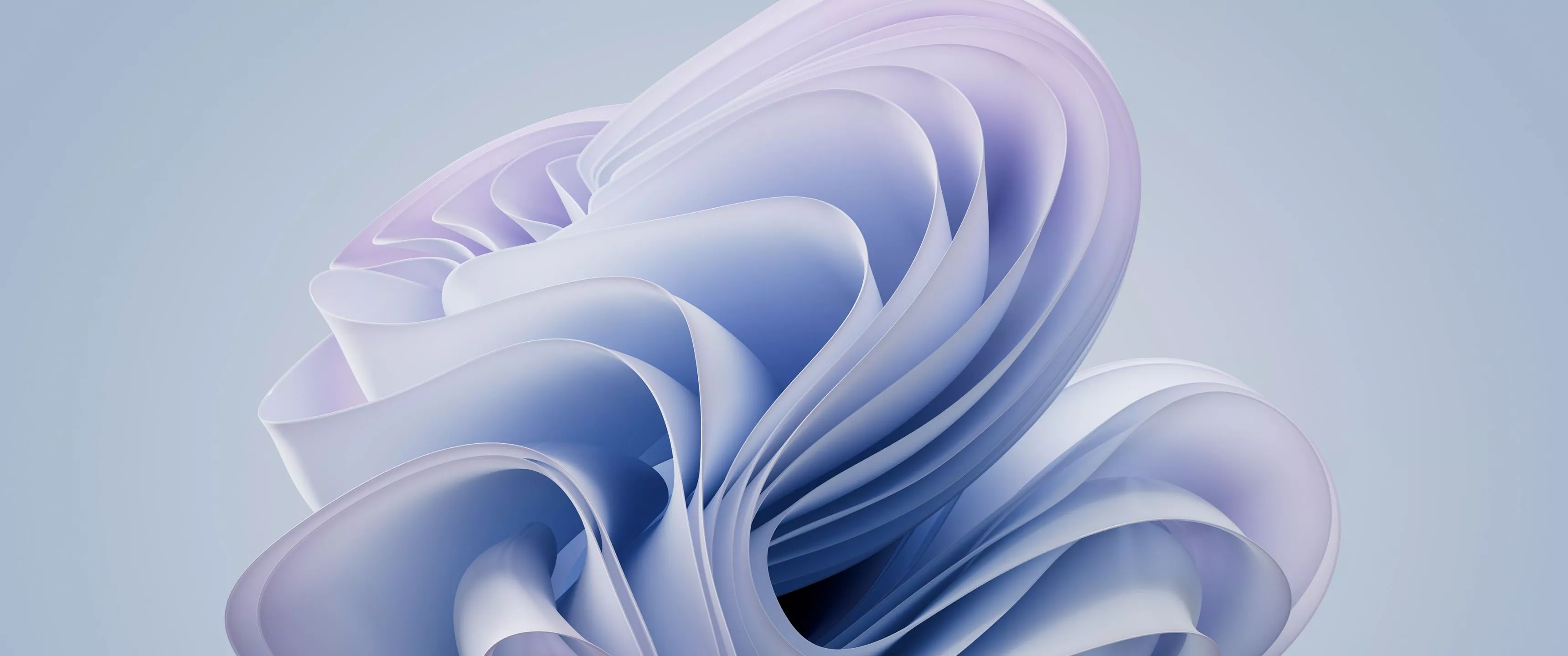 Surface Pro 9 Wallpaper 4K, Pastel blue