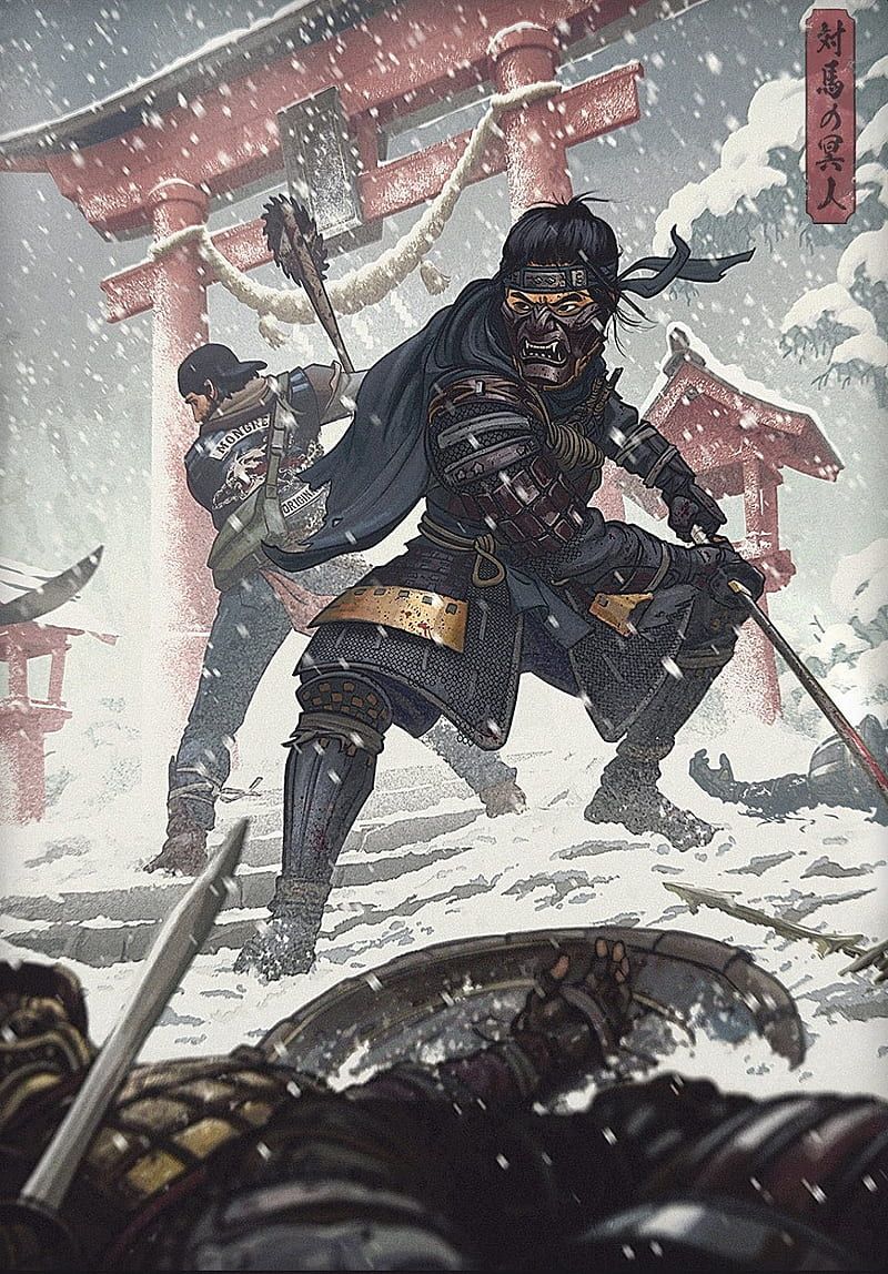 Ghost of Tsushima, action, adventure, huawei, iphone, jin sakai, oneplus, samsung, HD phone wallpaper