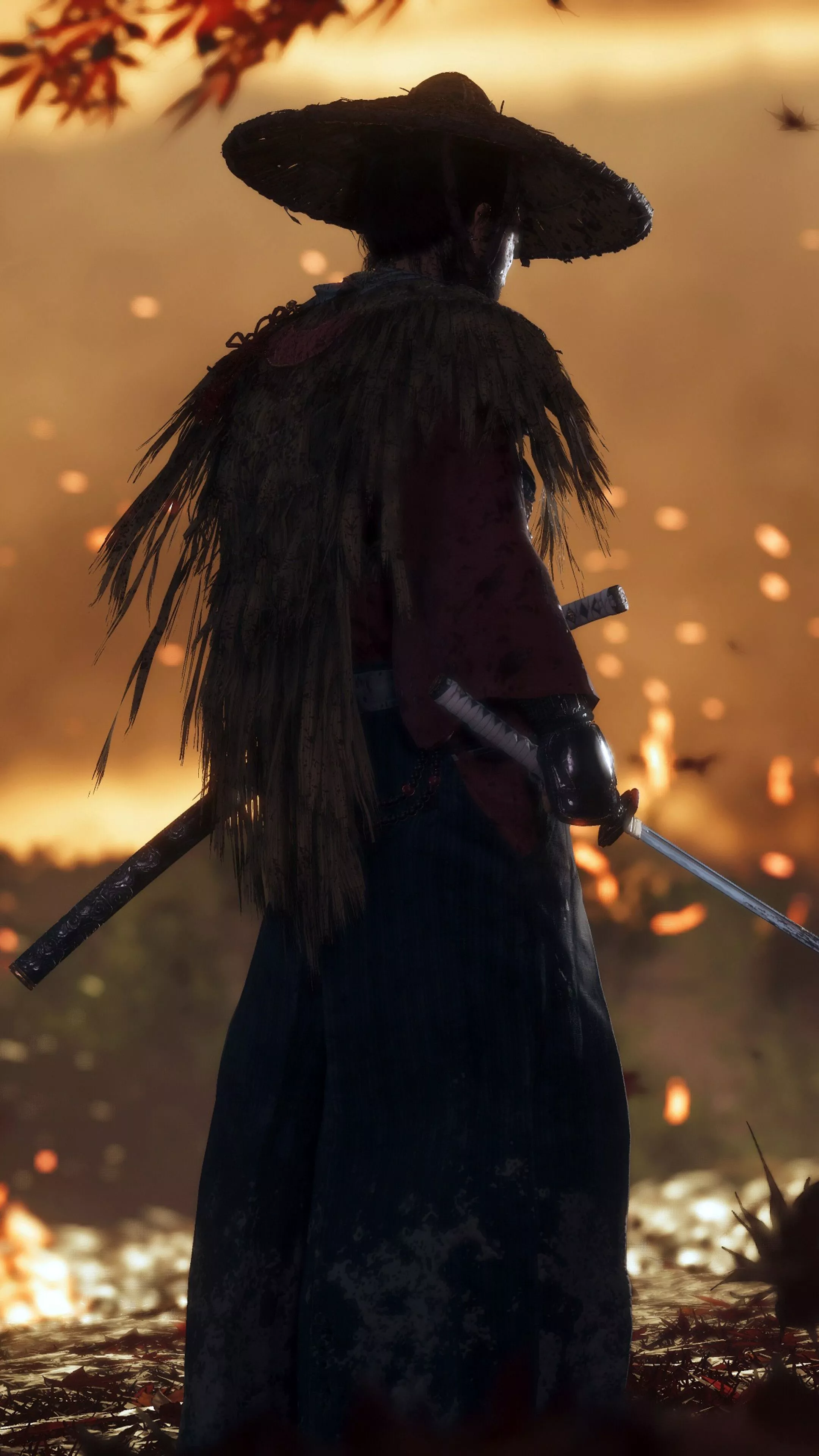 Ghost of Tsushima, Samurai, Jin Sakai, 4k HD Phone Wallpaper