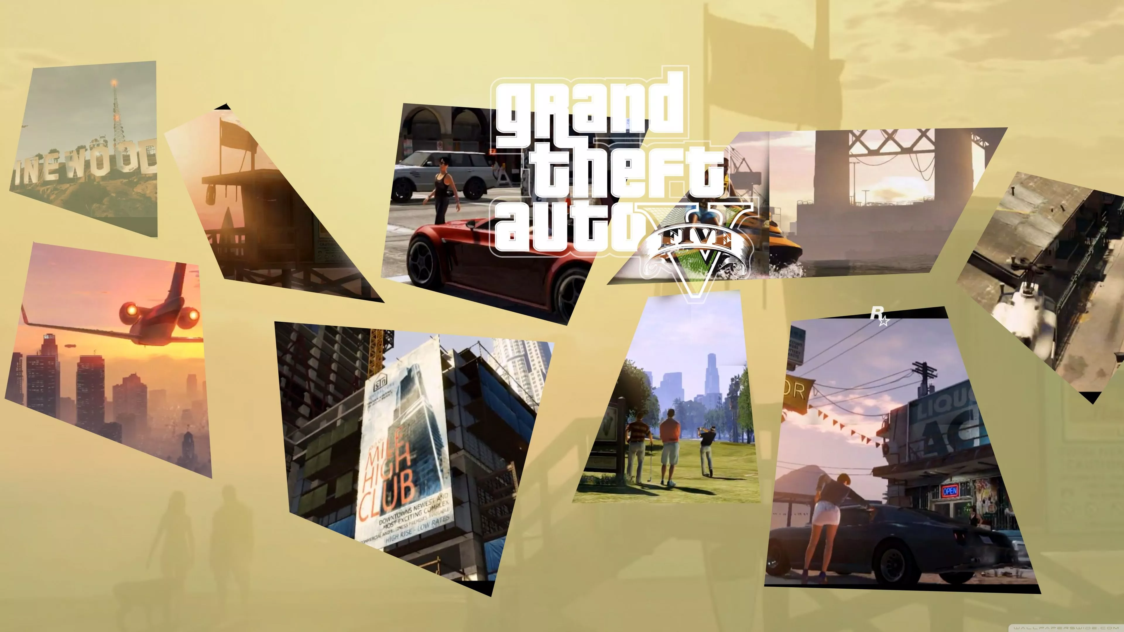 GTA V Rockstar Games Ultra HD Wallpaper