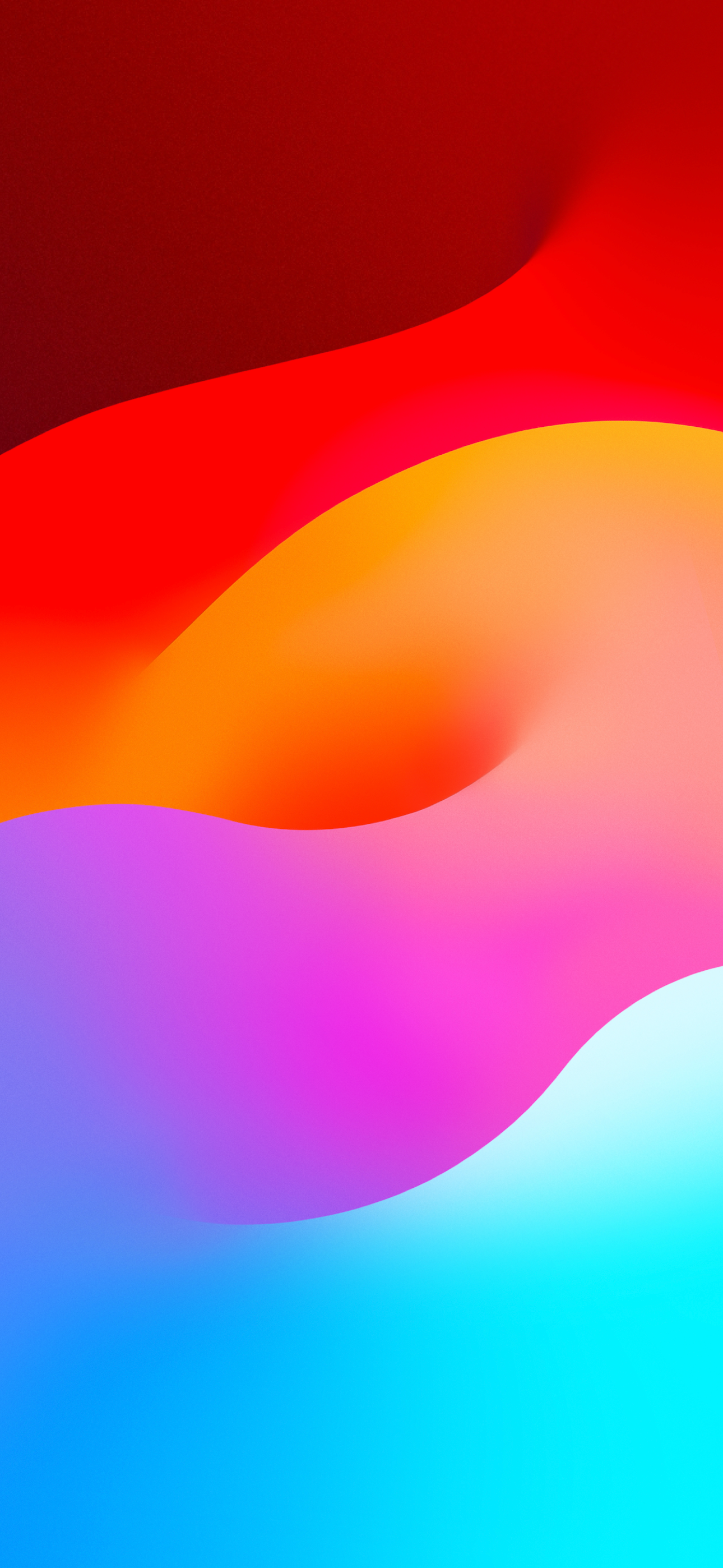 iOS 15 Stock Default Multicolor Wallpaper