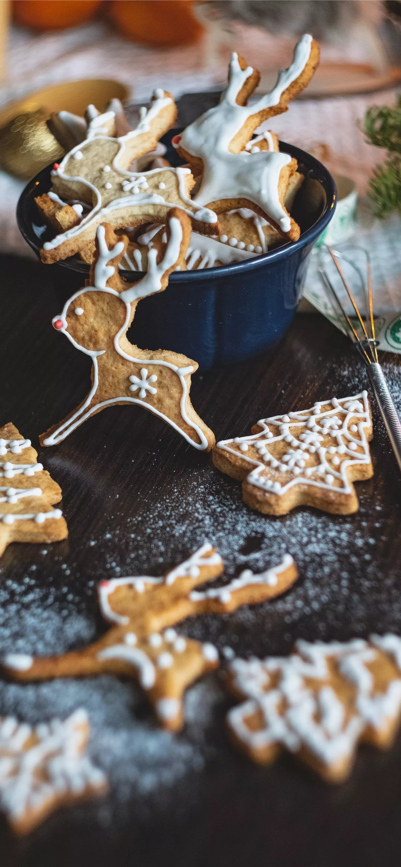 baked cookies iPhone Wallpaper Free