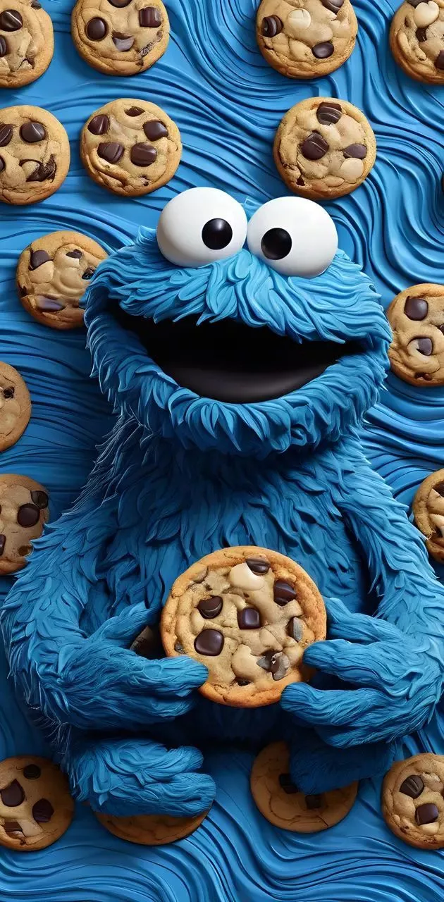 cookie monster wallpaper