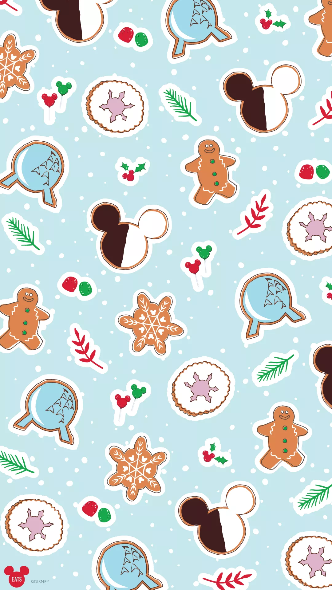 New Disney Holiday Wallpaper to Deck