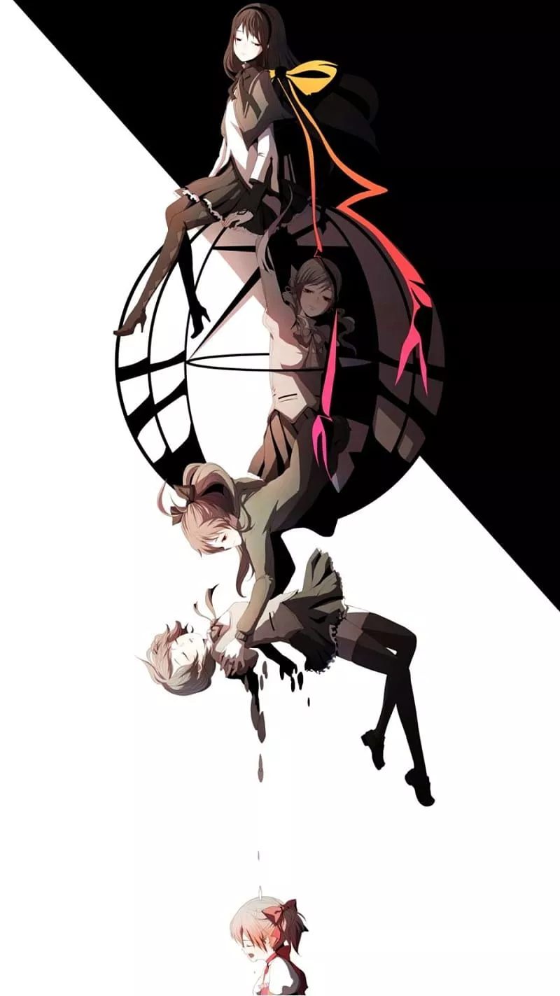 Madoka Magica, homura akemi, kyoko