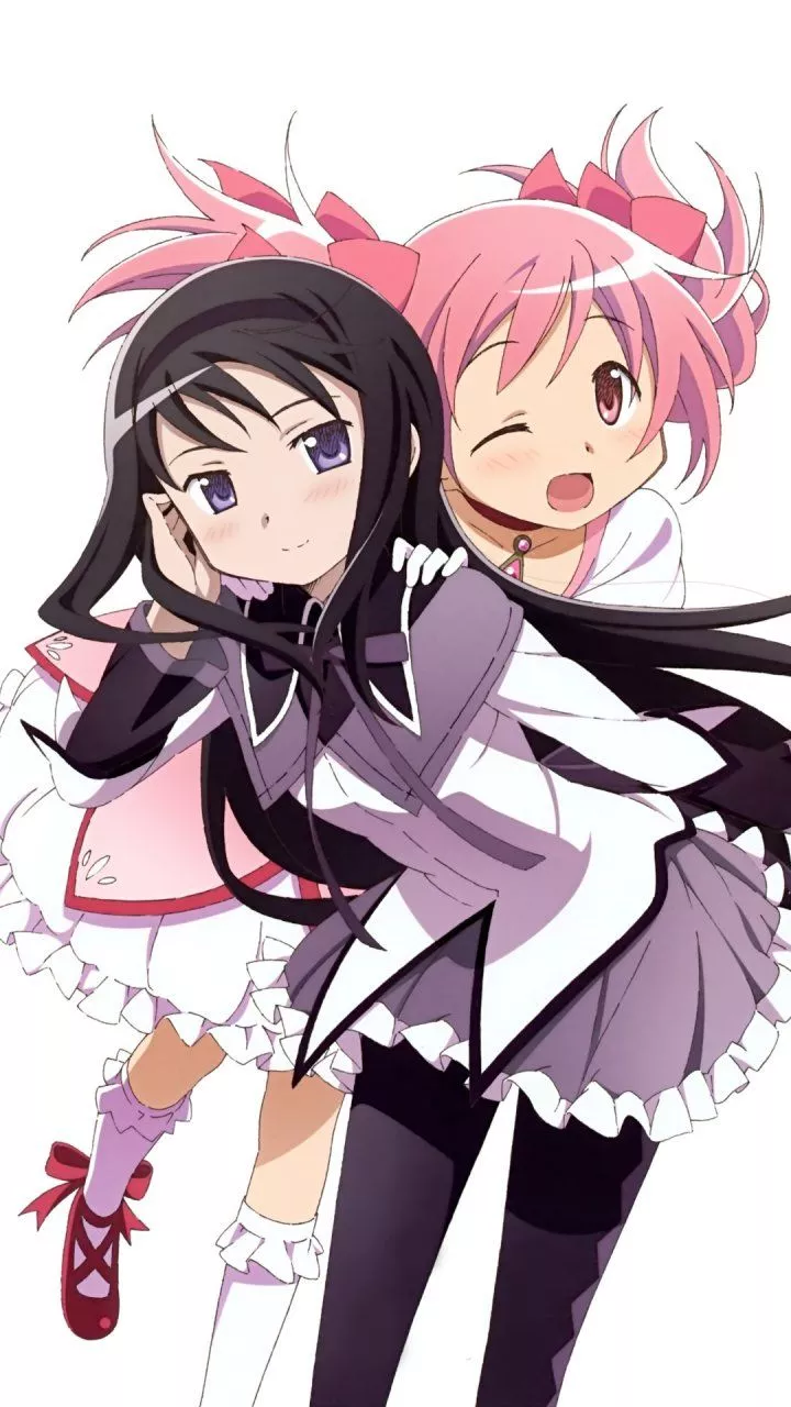 Homura Akemi and Madoka Kaname 720x1280