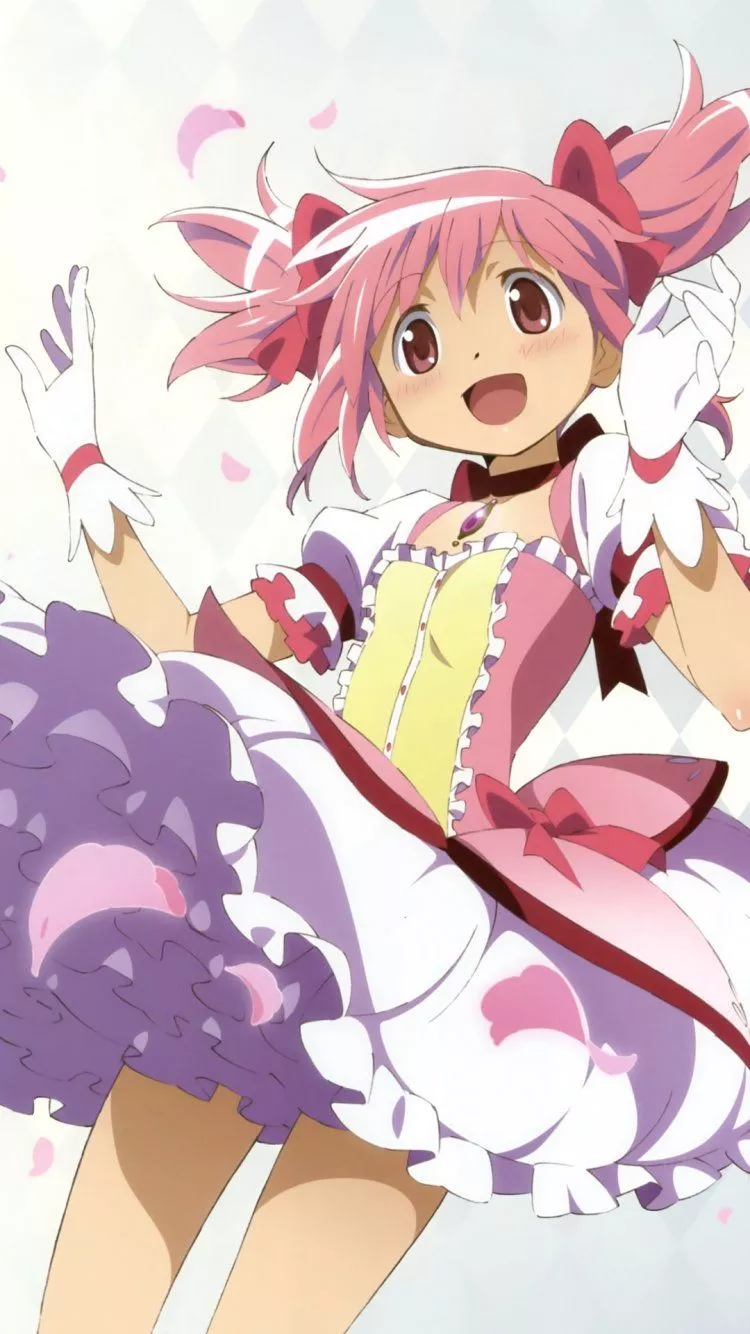 Madoka Kaname iPhone 7 750x1334 wallpaper