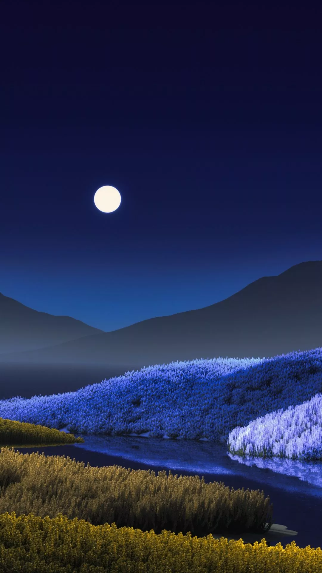 Night Wallpaper 4K, Landscape, Surreal