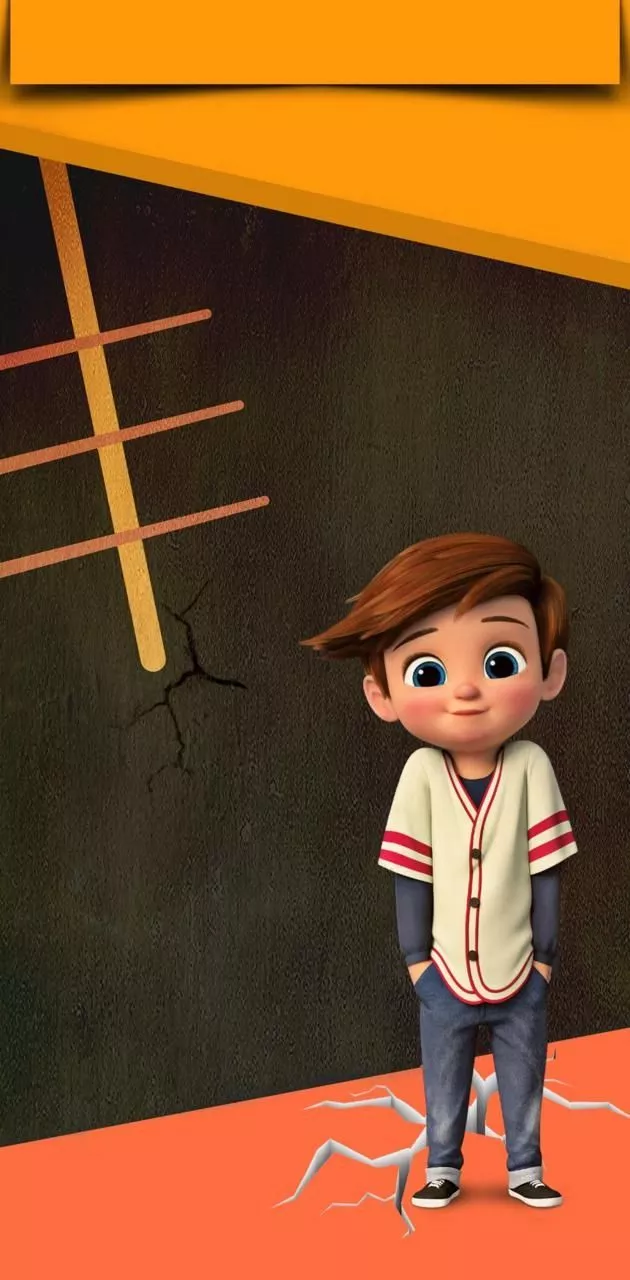 Cartoon boy wallpaper