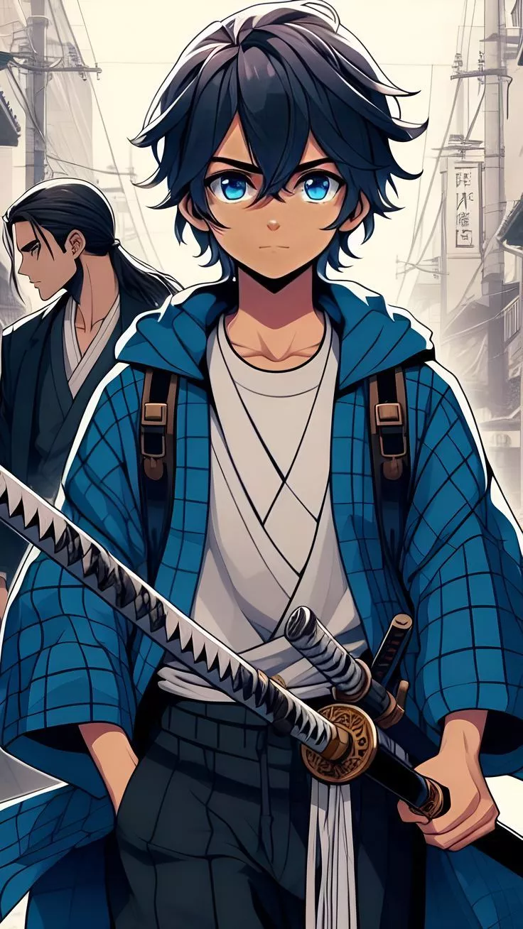 Anime Boy Lockscreen Phone Wallpaper