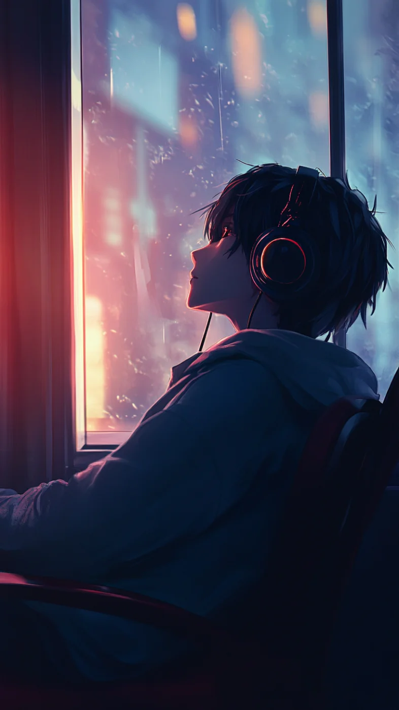 Alone Anime Boy Mobile Wallpaper