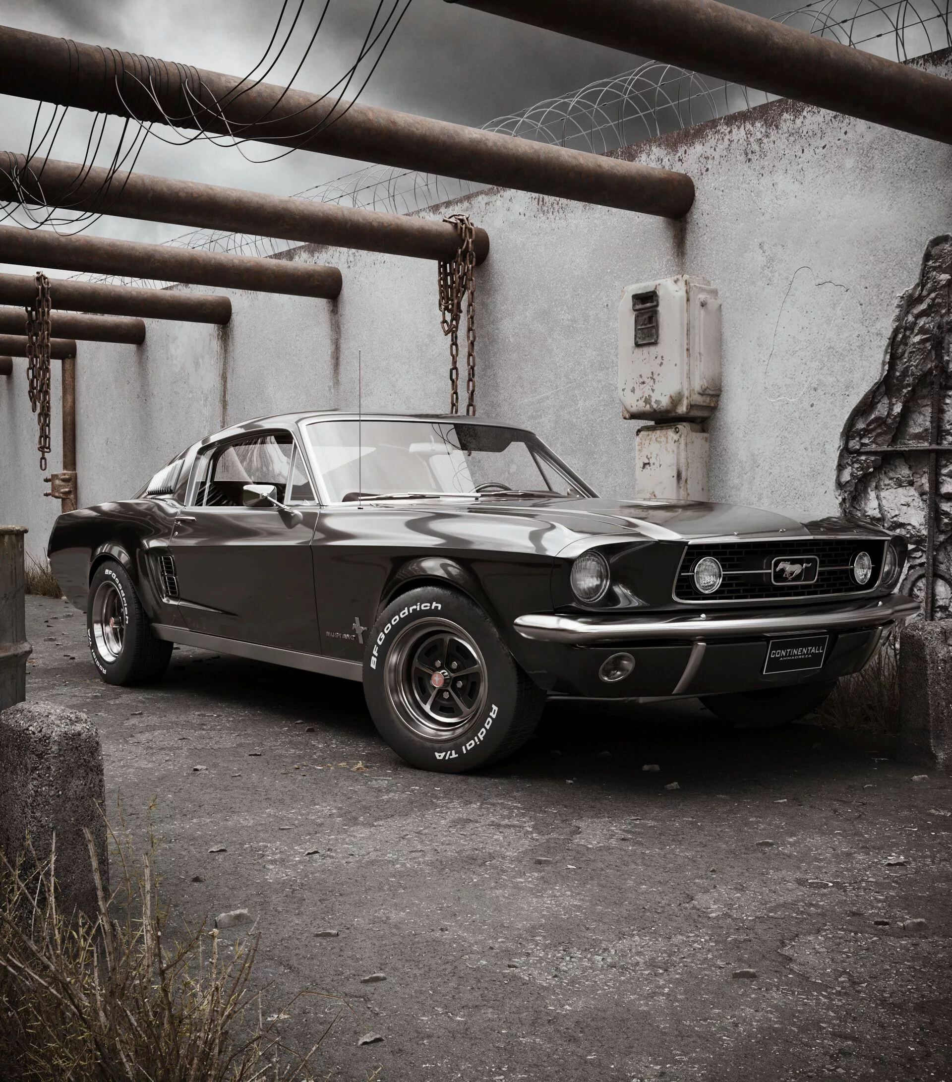 Ford Mustang 1969 Black