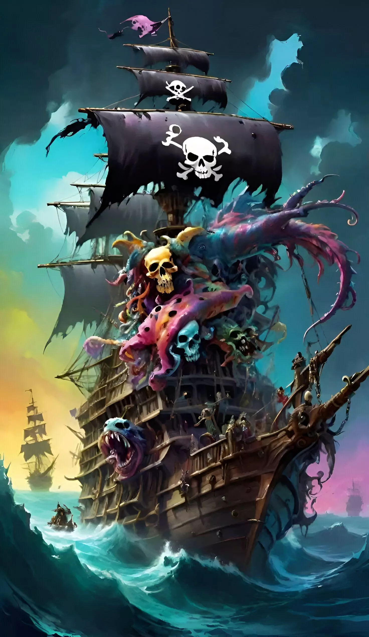 Wallpaper Pirate Ship