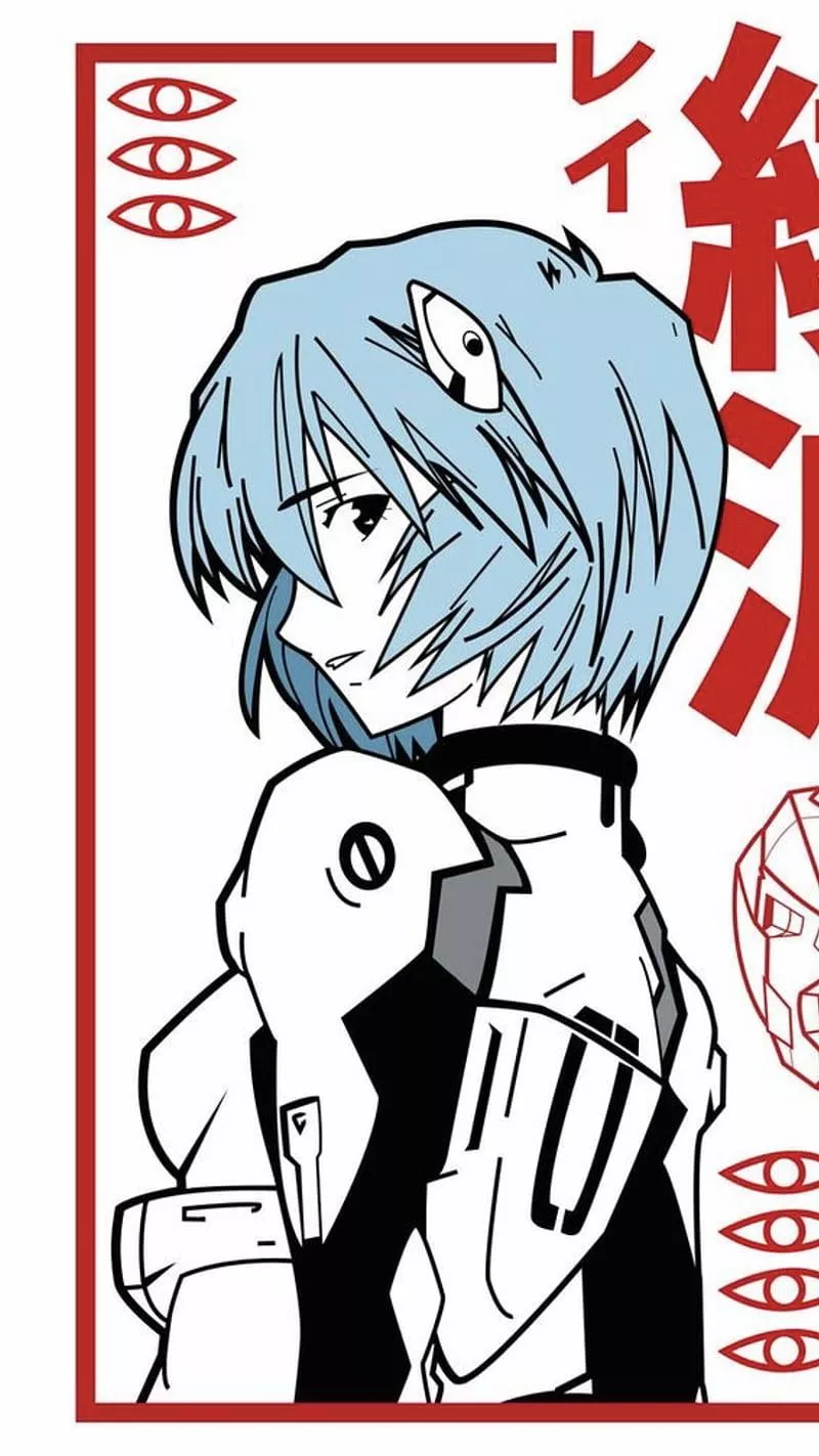 AYANAMI, evangelion, rei, anime, card