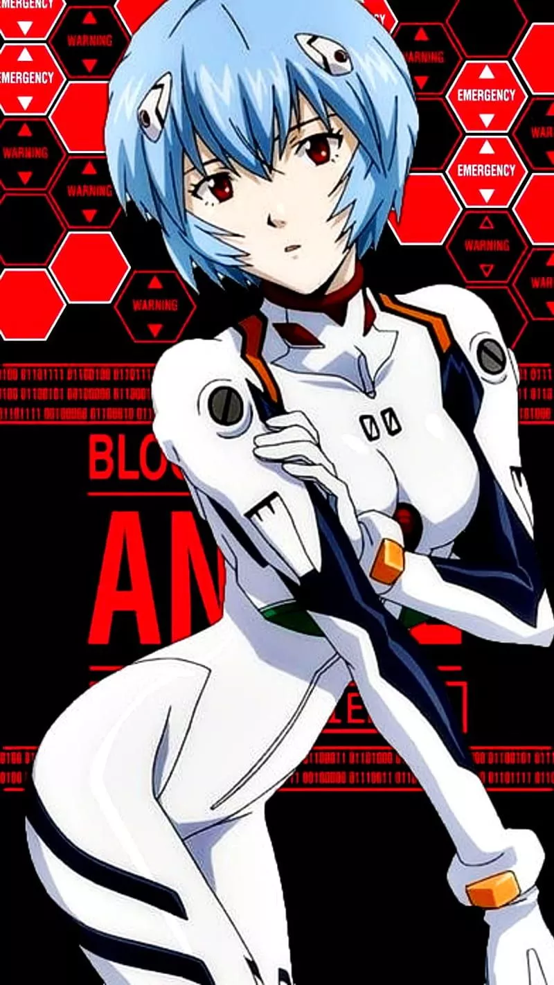 Rei Ayanami, evangelion, HD phone