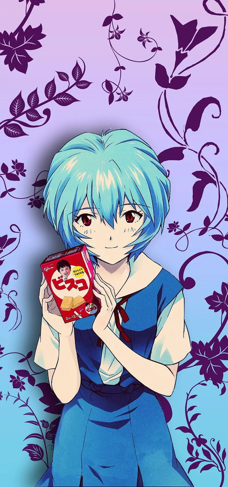 Flower Rei, Evangelion, Rei Ayanami