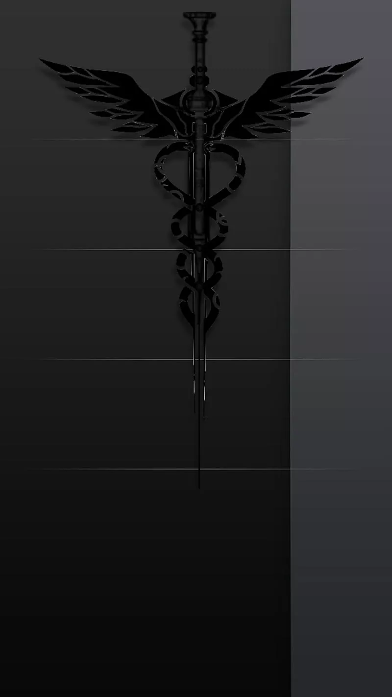 Caduceus Syringe, med, medical, school