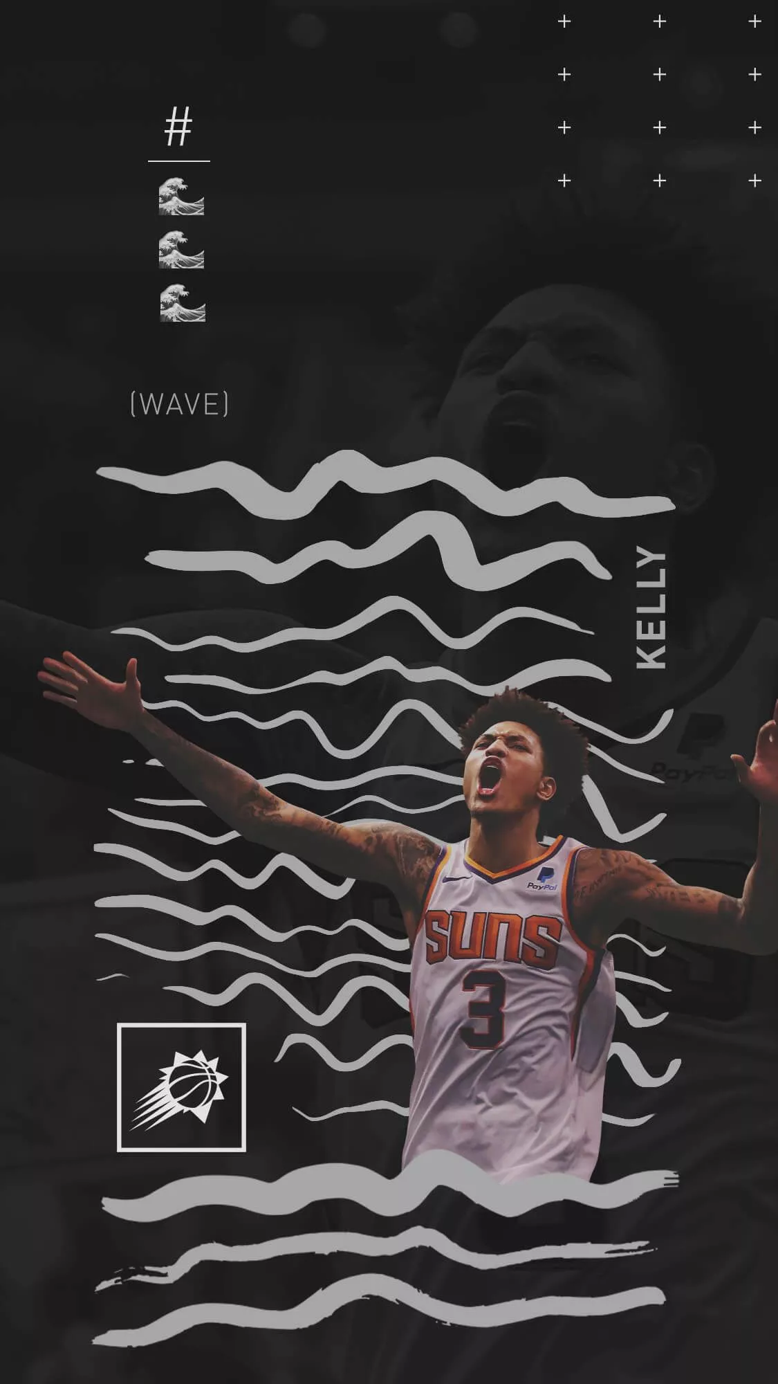 Phoenix Suns background drip