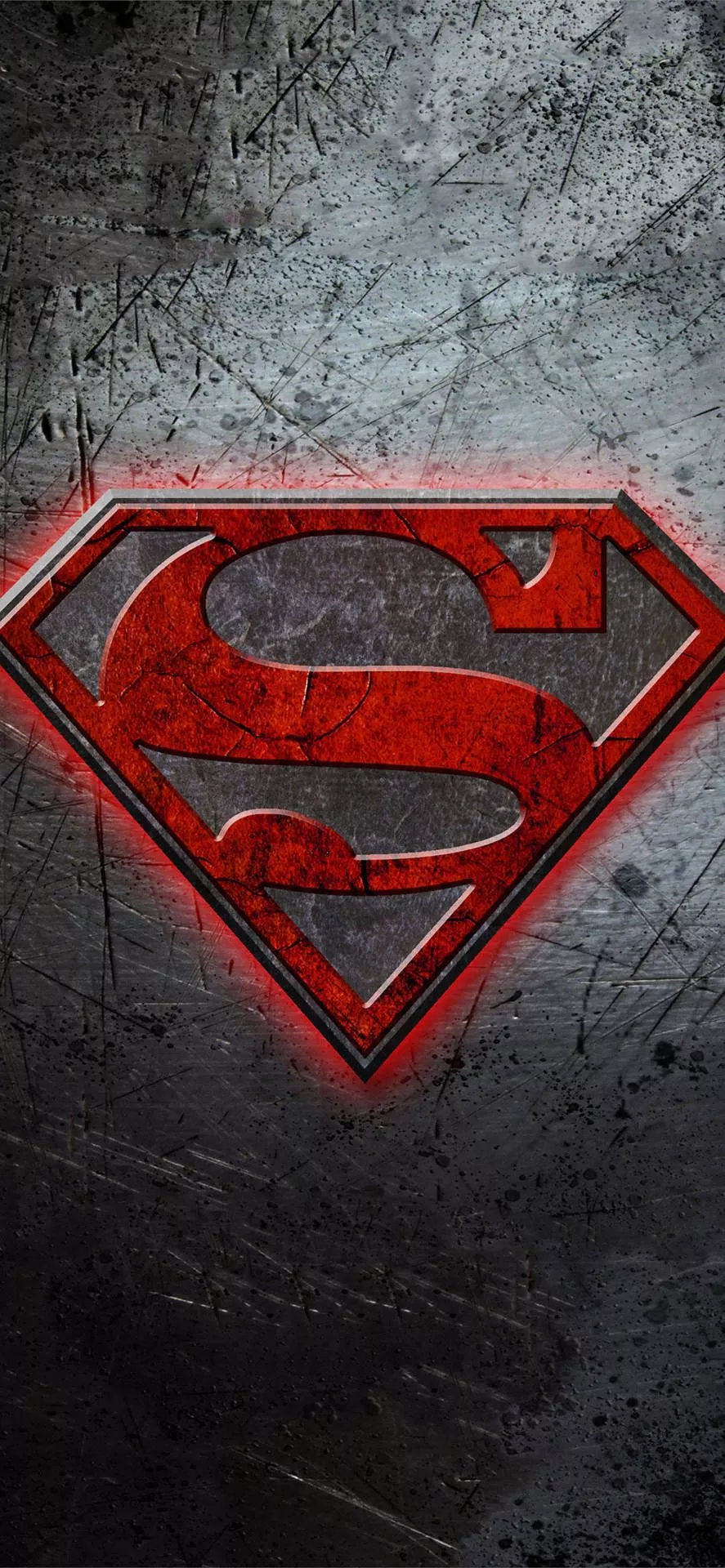 Alternative Red Superman Symbol iPhone