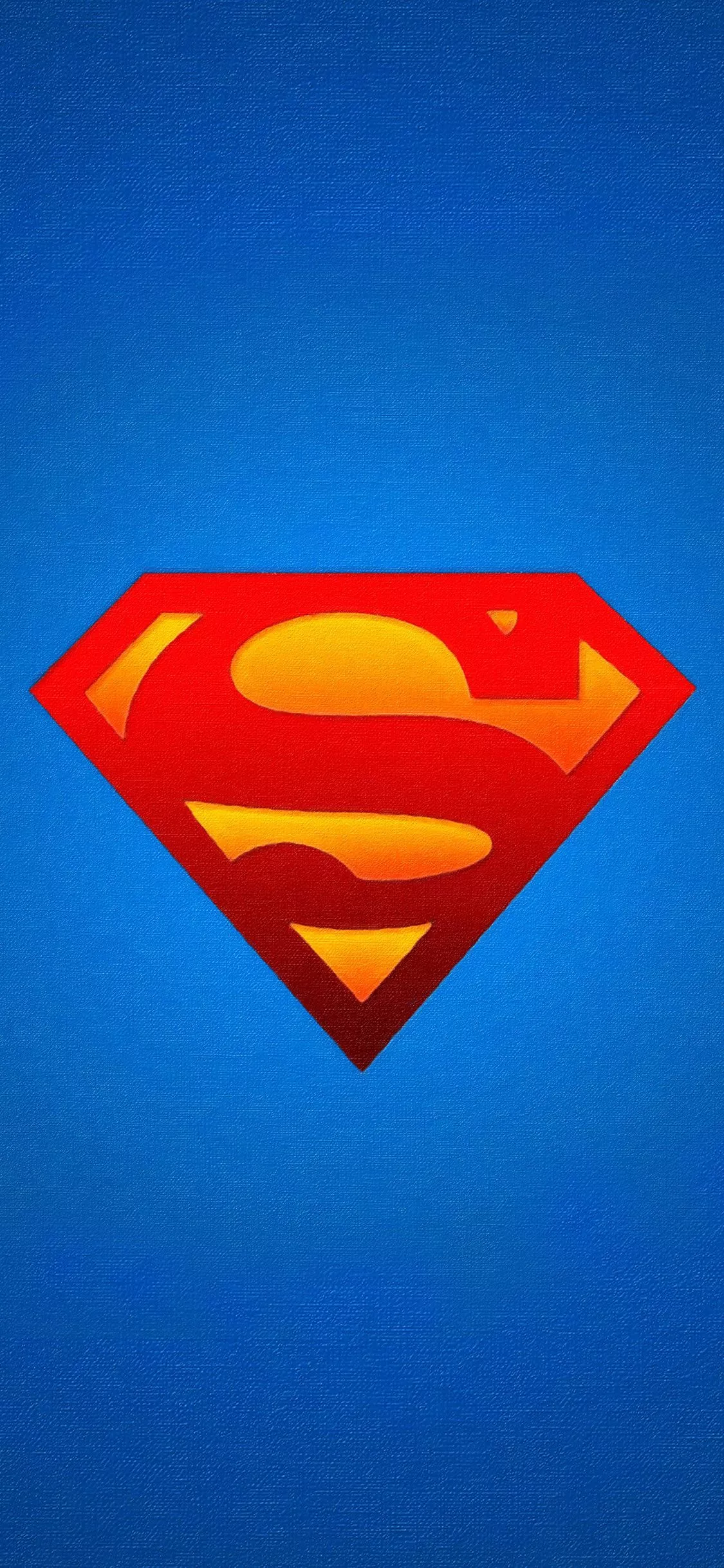 Logo Superman Blue Red Hero