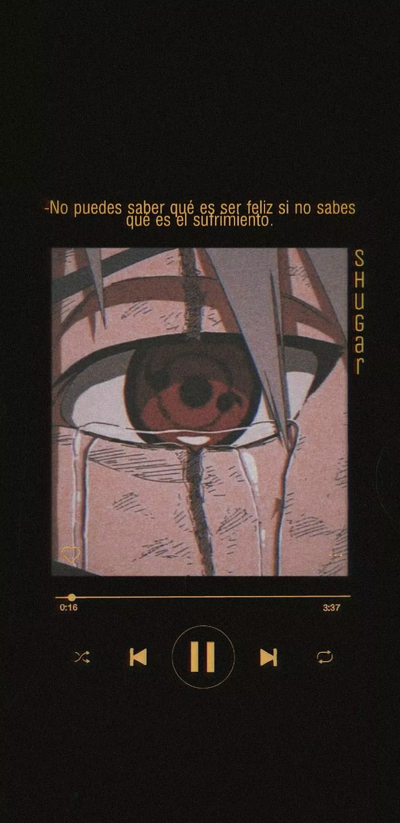 HD sasuke sad wallpaper