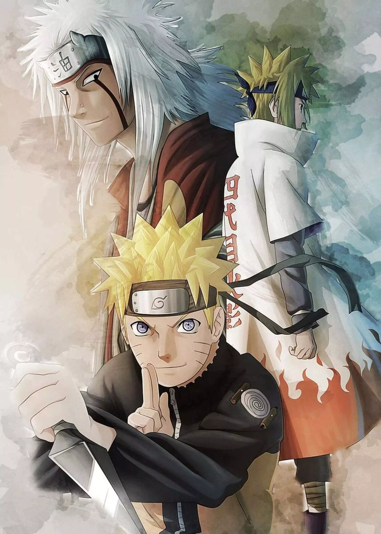 Naruto Poster Decoration Painting Oil