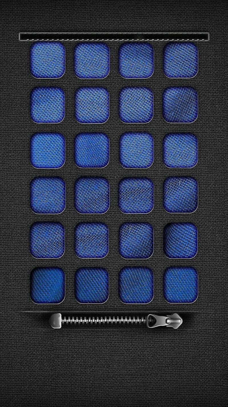 Icon shelf, black, icon, jeans, phone