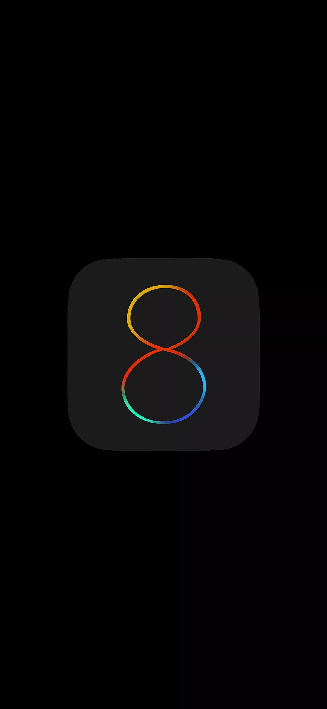 Apple Ios8 Dark Logo