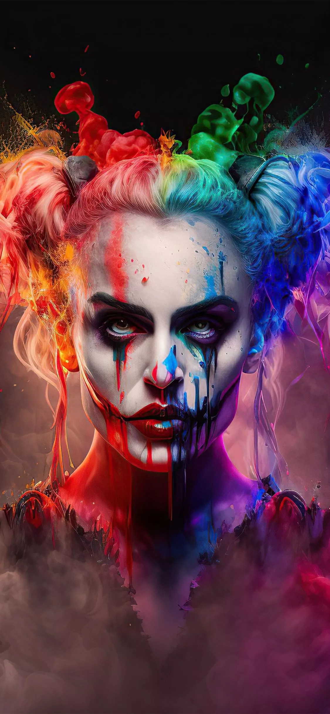 Download wallpaper 1125x2436 harley