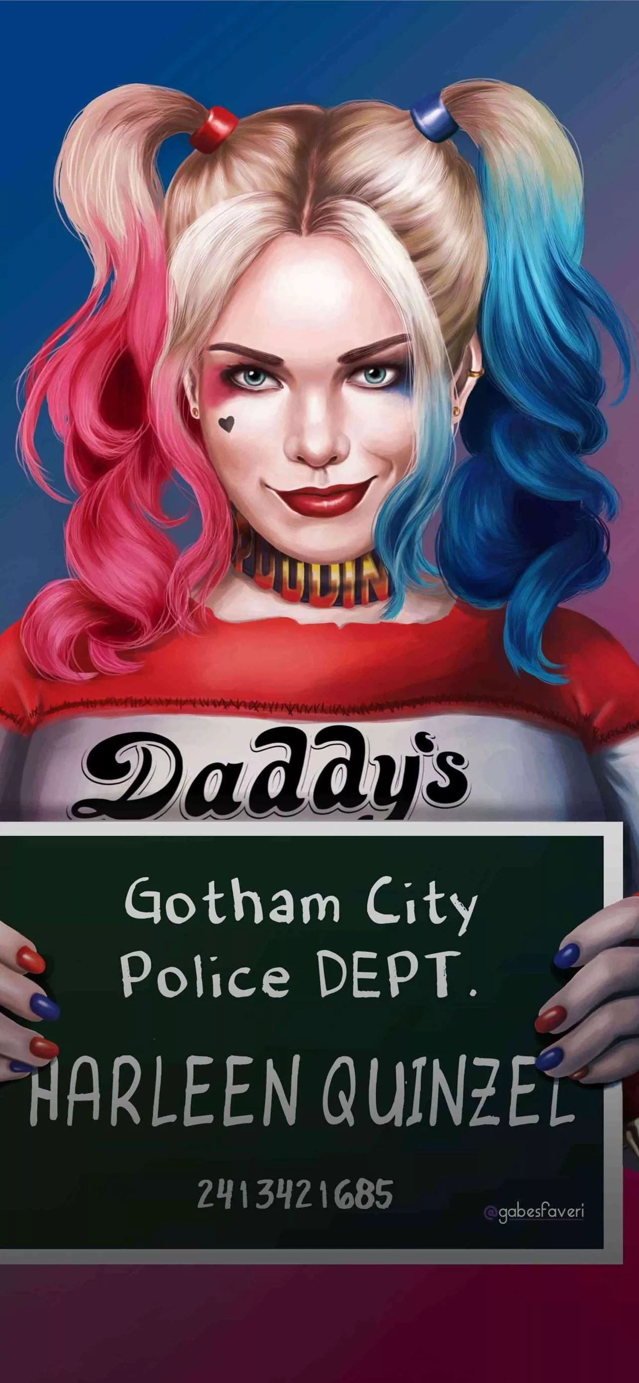 harley quinn iPhone Wallpaper Free