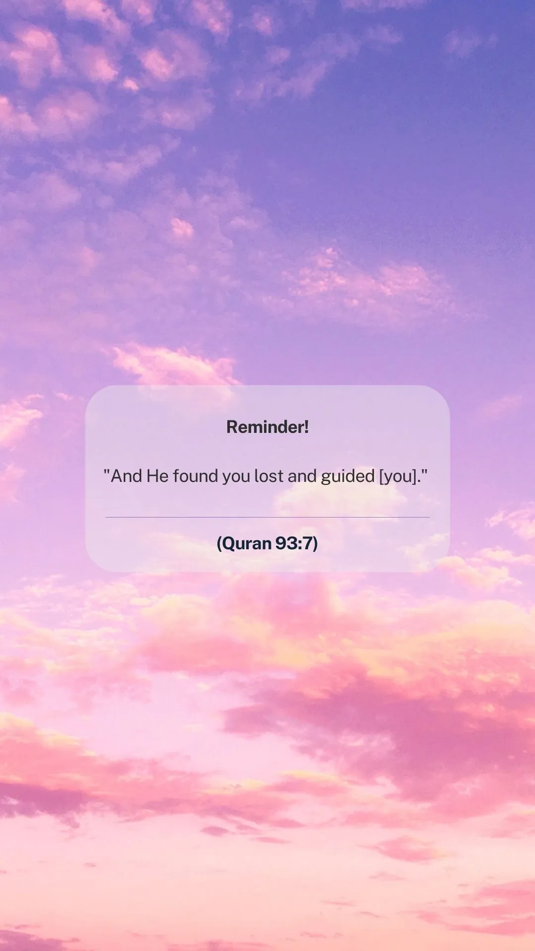 Reminder Notification Phone Wallpaper