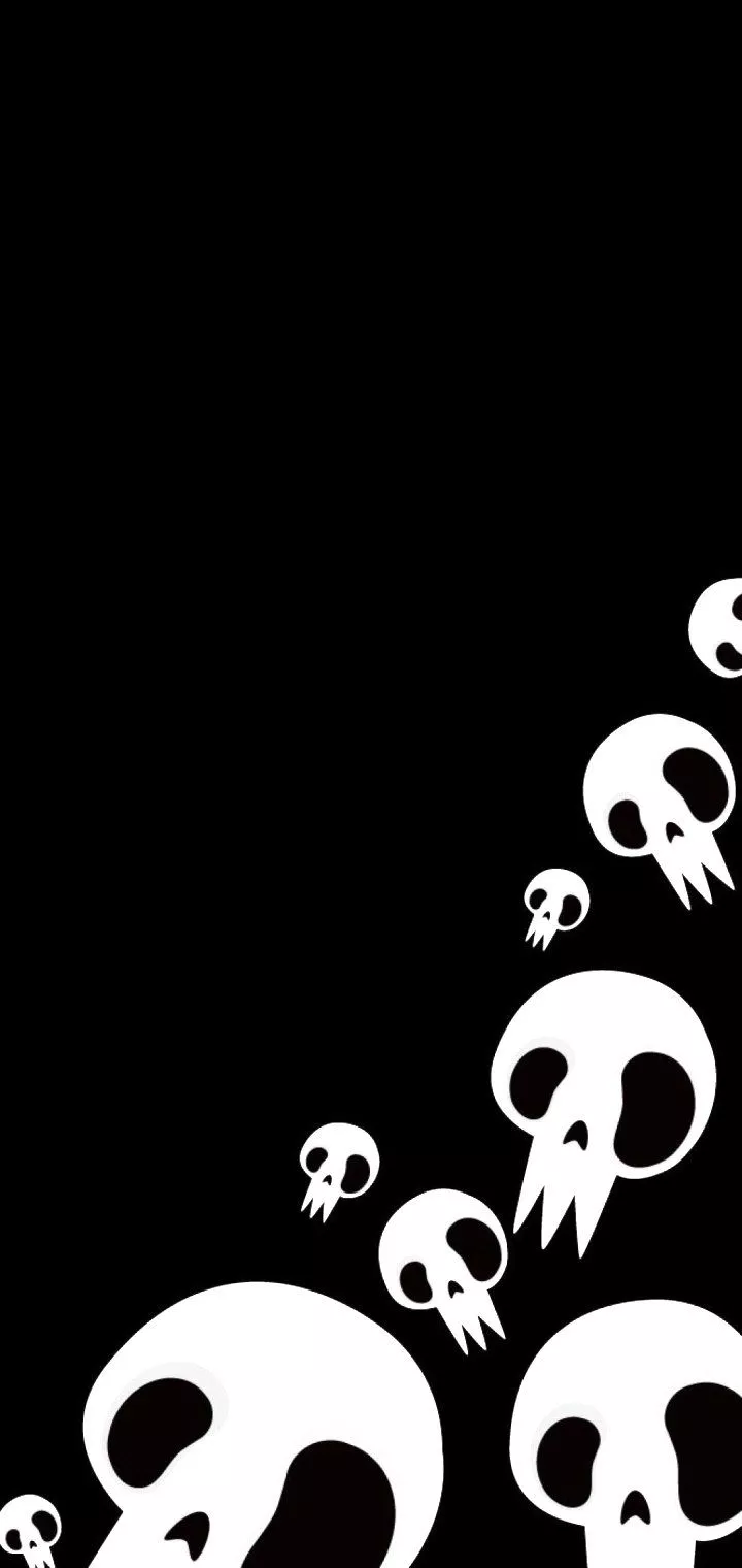 Dark Skull Phone Wallpaper