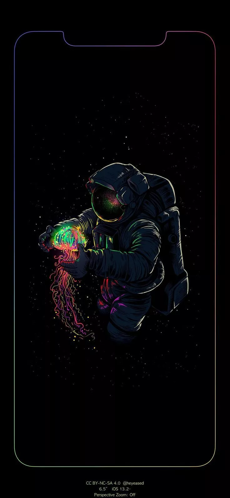 iPhone 11 Black Border Wallpaper