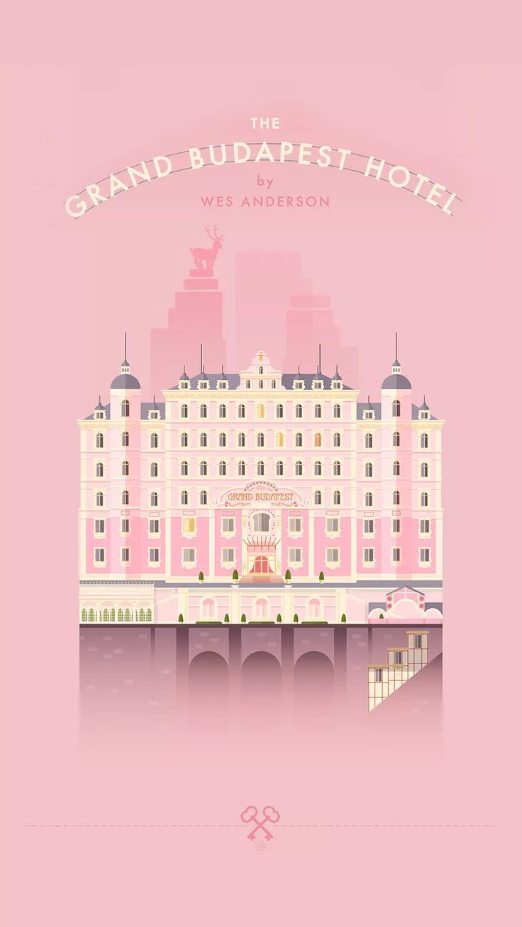 Grand Budapest Hotel iPhone 8 Wallpaper