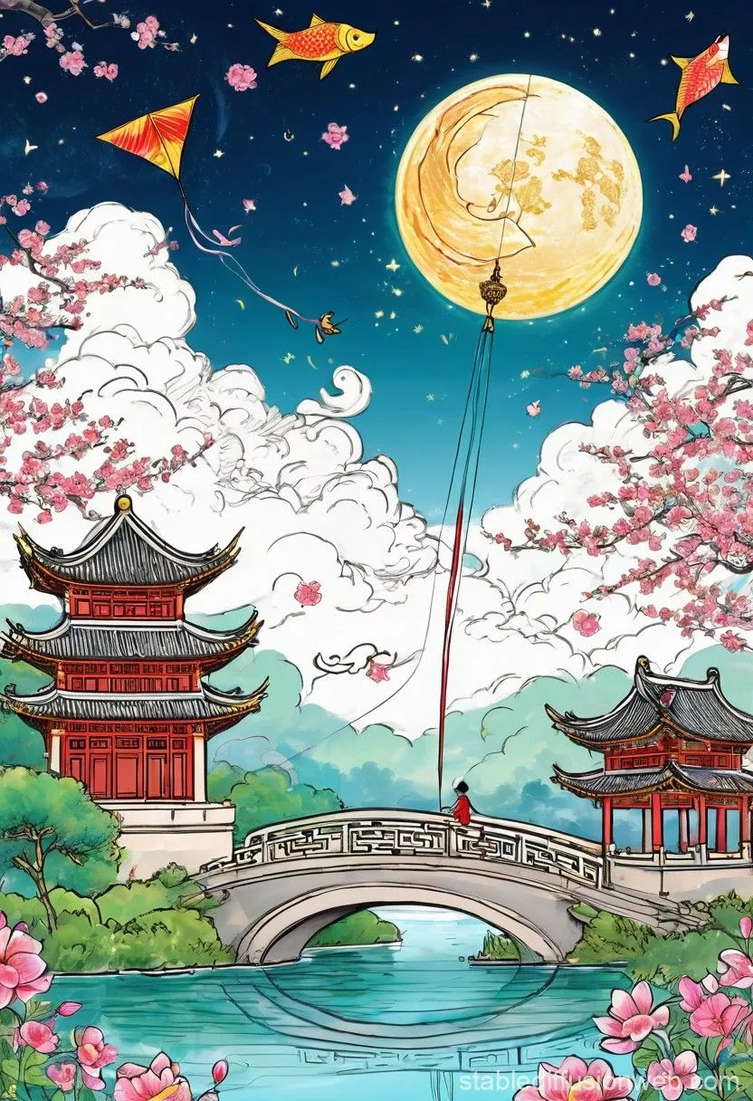 sun moon fairy Prompts. Stable