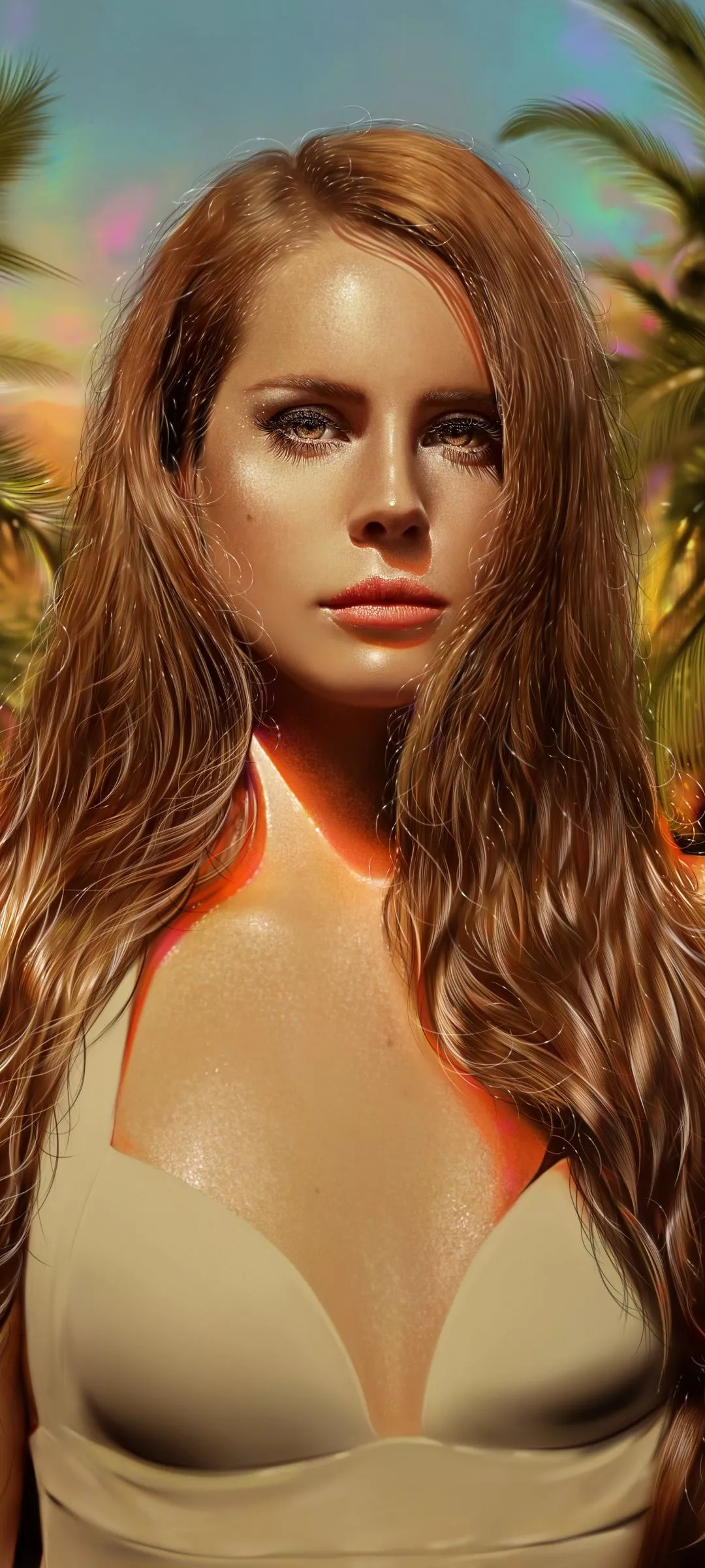 Lana Del Rey Wallpaper 4K, Portrait